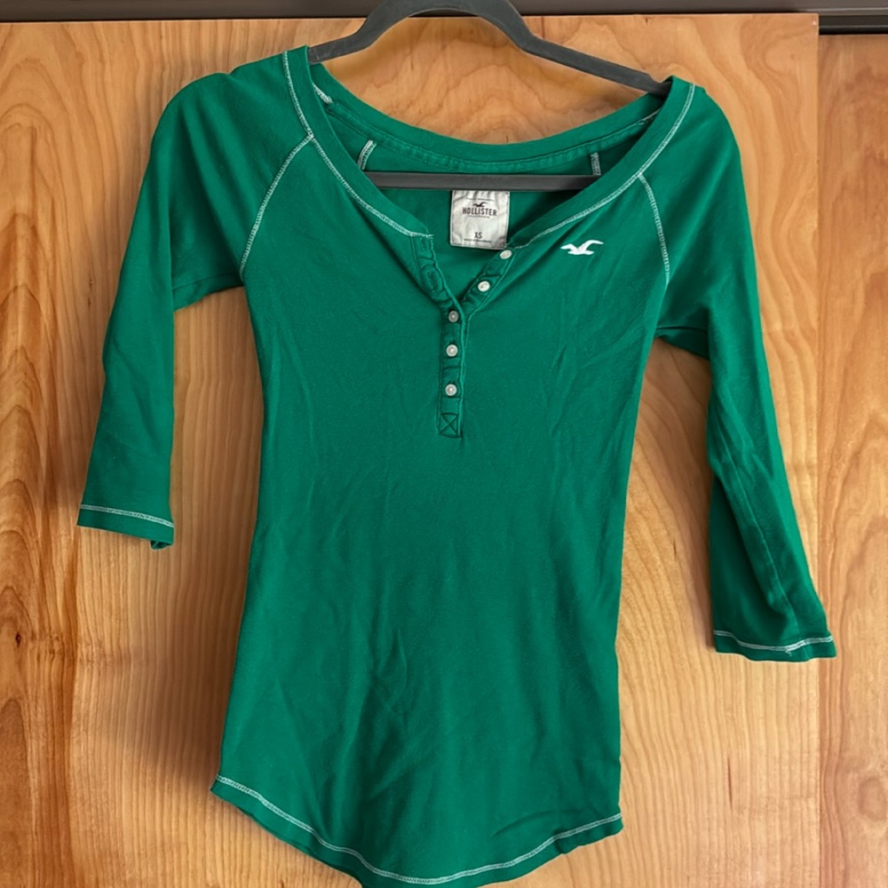 Hollister three-quarter length Tee